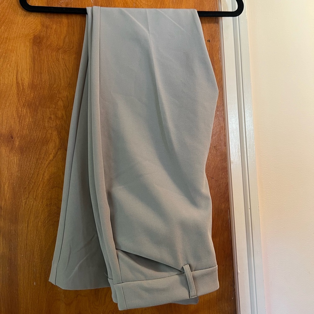 Express Editor Flare Mid Rise Pants